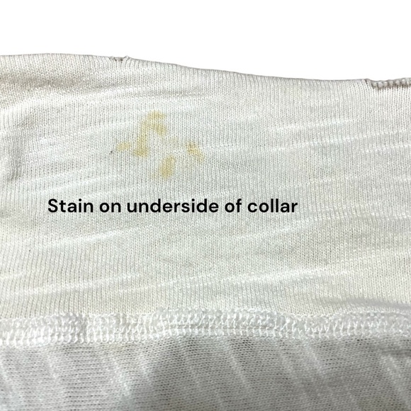 JAMES PERSE 100% Cotton Long Sleeve Cardigan Open Front Frayed Edges Sz XL - Picture 9 of 11